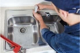 plumber working.