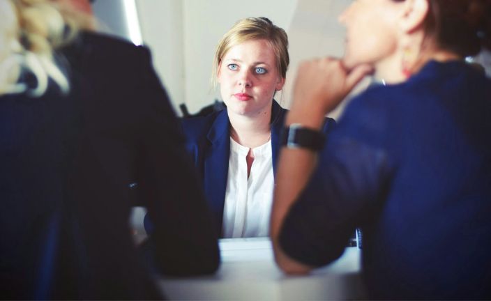 women working.