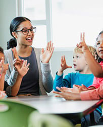 childcare and education.